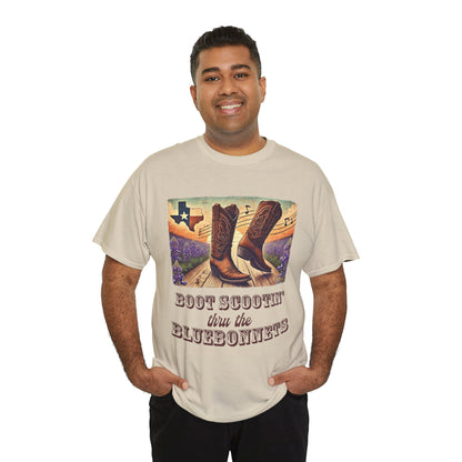 Unisex Tee - Boot Scootin’ Thru the Bluebonnets