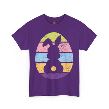 Color Band Grunge Bunny T-Shirt – Easter with an Edge