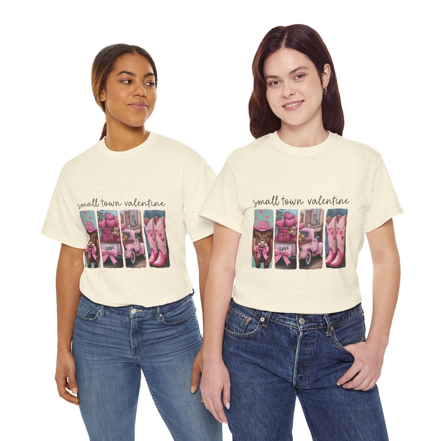 Unisex Tee - Small Town Valentine - Motor Girl Boutique