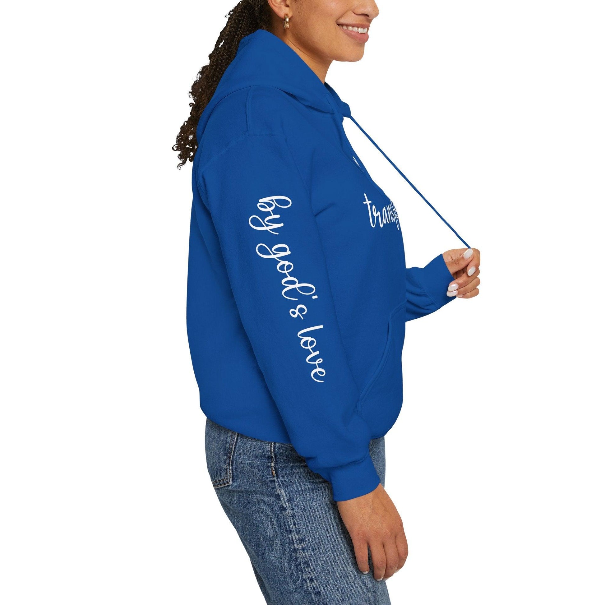 Butterfly Transformed Unisex Hoodie - God's Love Design - Motor Girl Boutique