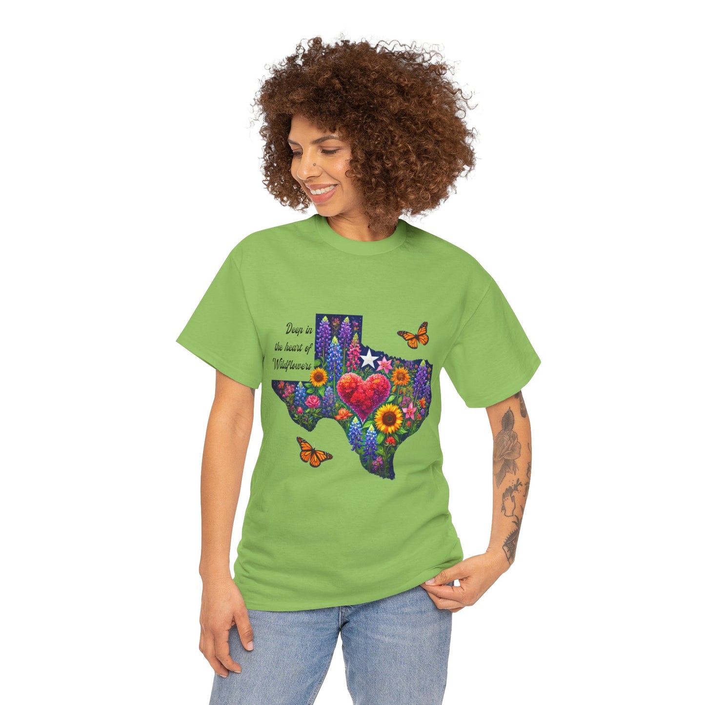 Unisex Tee - Deep in the heart of Wildflowers