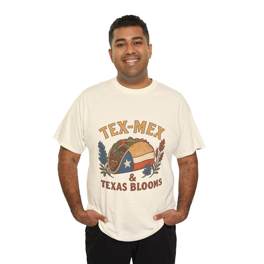 Tex-Mex & Texas Blooms Vintage Taco - Gildan 5000 Tee