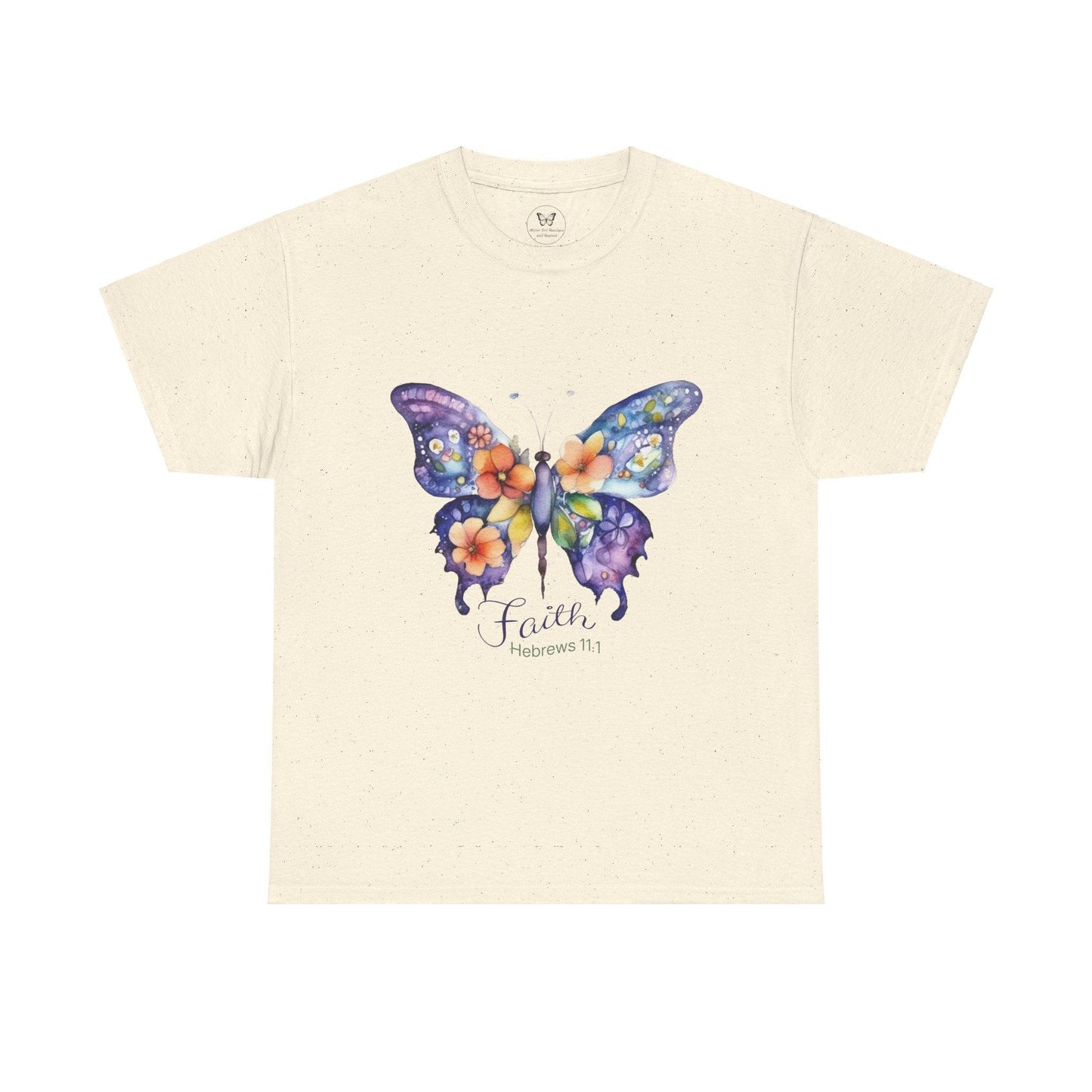 Faith Butterfly Hebrews 11 Tee - Motor Girl Boutique