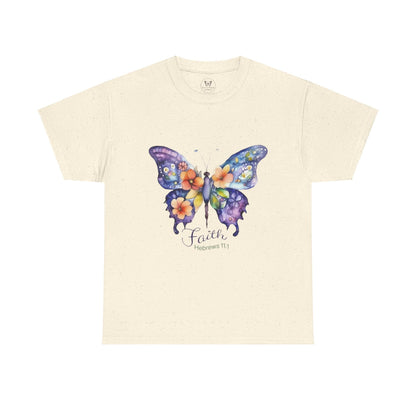 Faith Butterfly Hebrews 11 Tee - Motor Girl Boutique