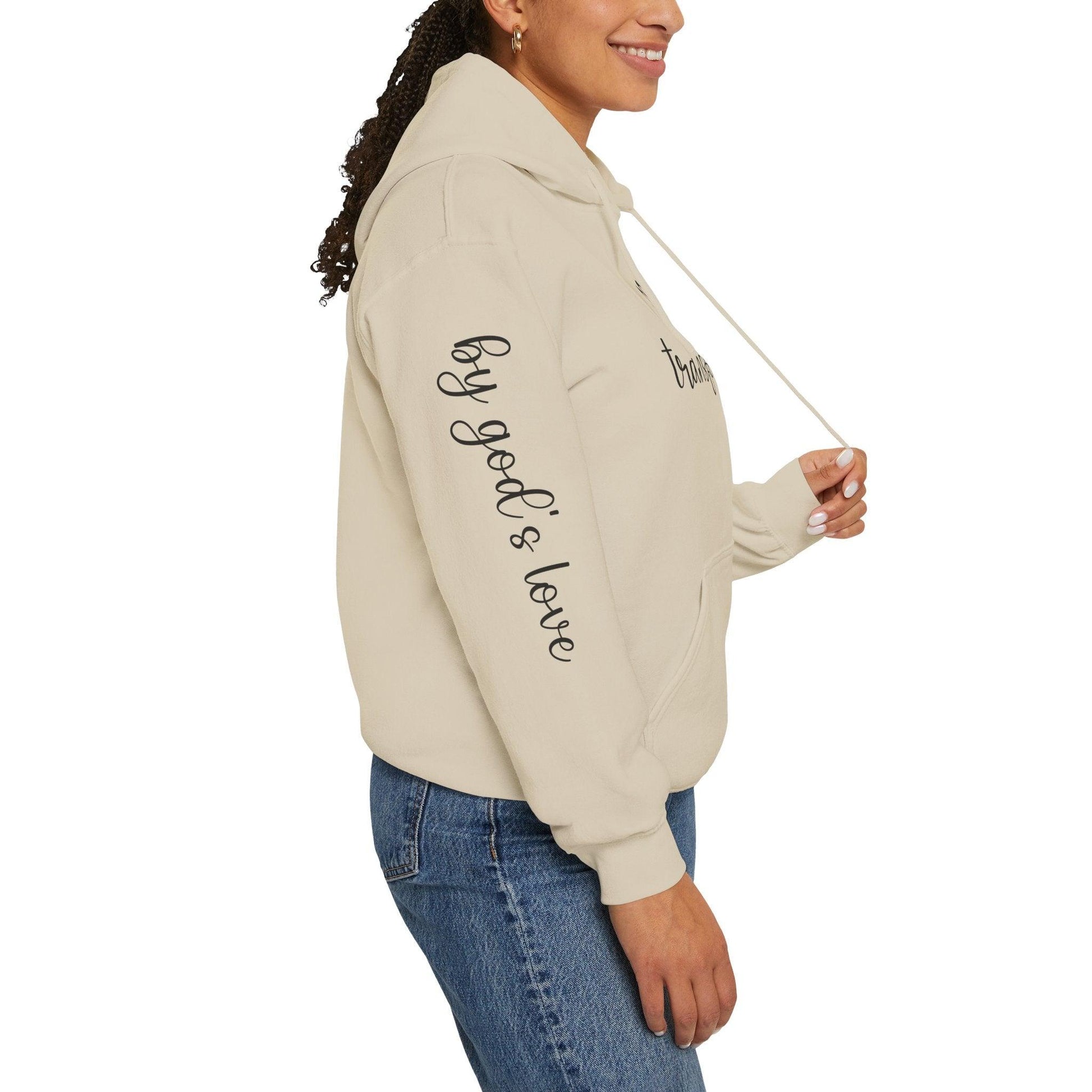 Butterfly Transformed Unisex Hoodie - God's Love Design - Motor Girl Boutique