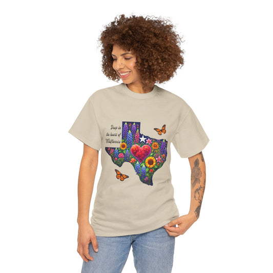 Unisex Tee - Deep in the heart of Wildflowers