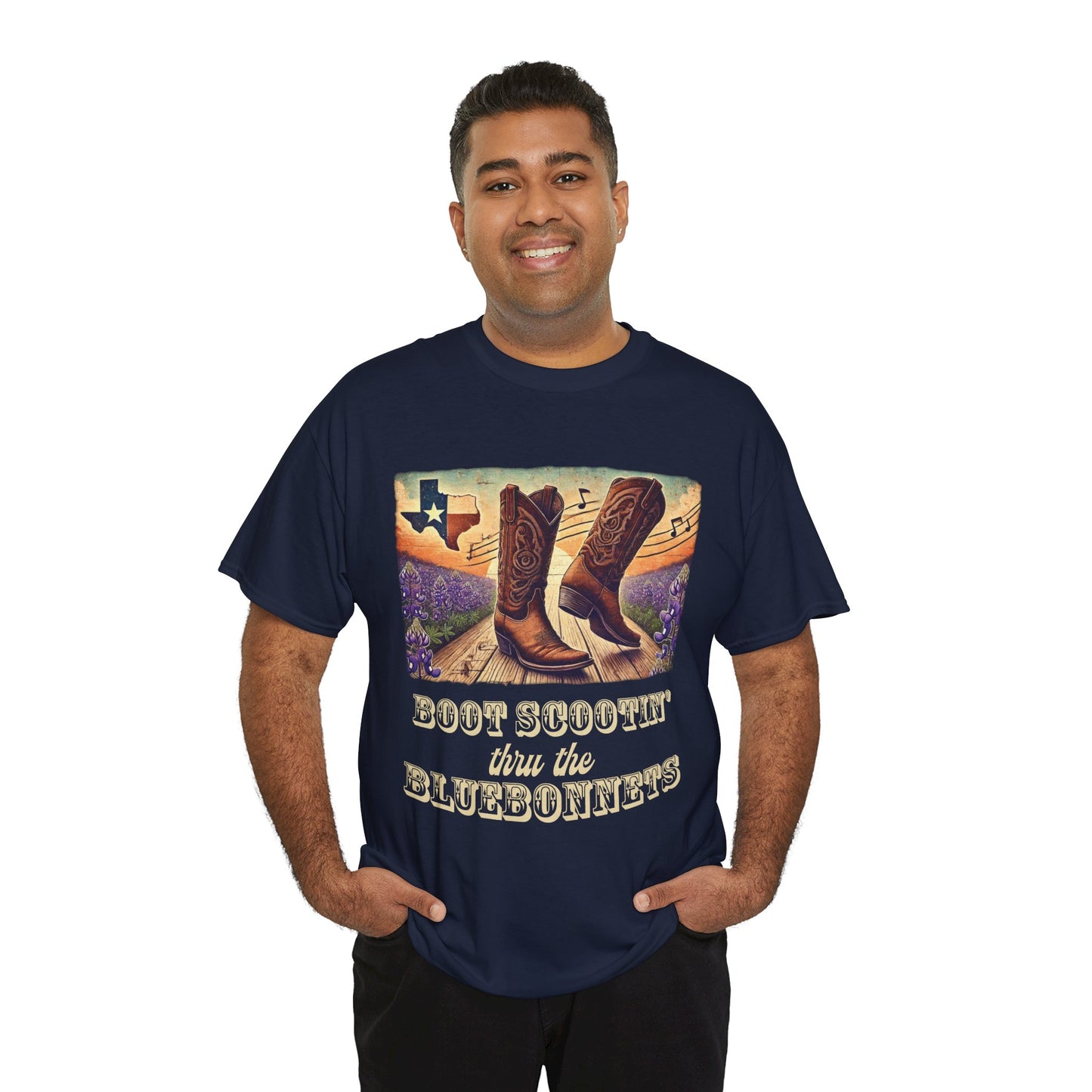 Unisex Tee - Boot Scootin’ Thru the Bluebonnets