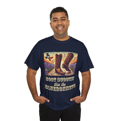 Unisex Tee - Boot Scootin’ Thru the Bluebonnets
