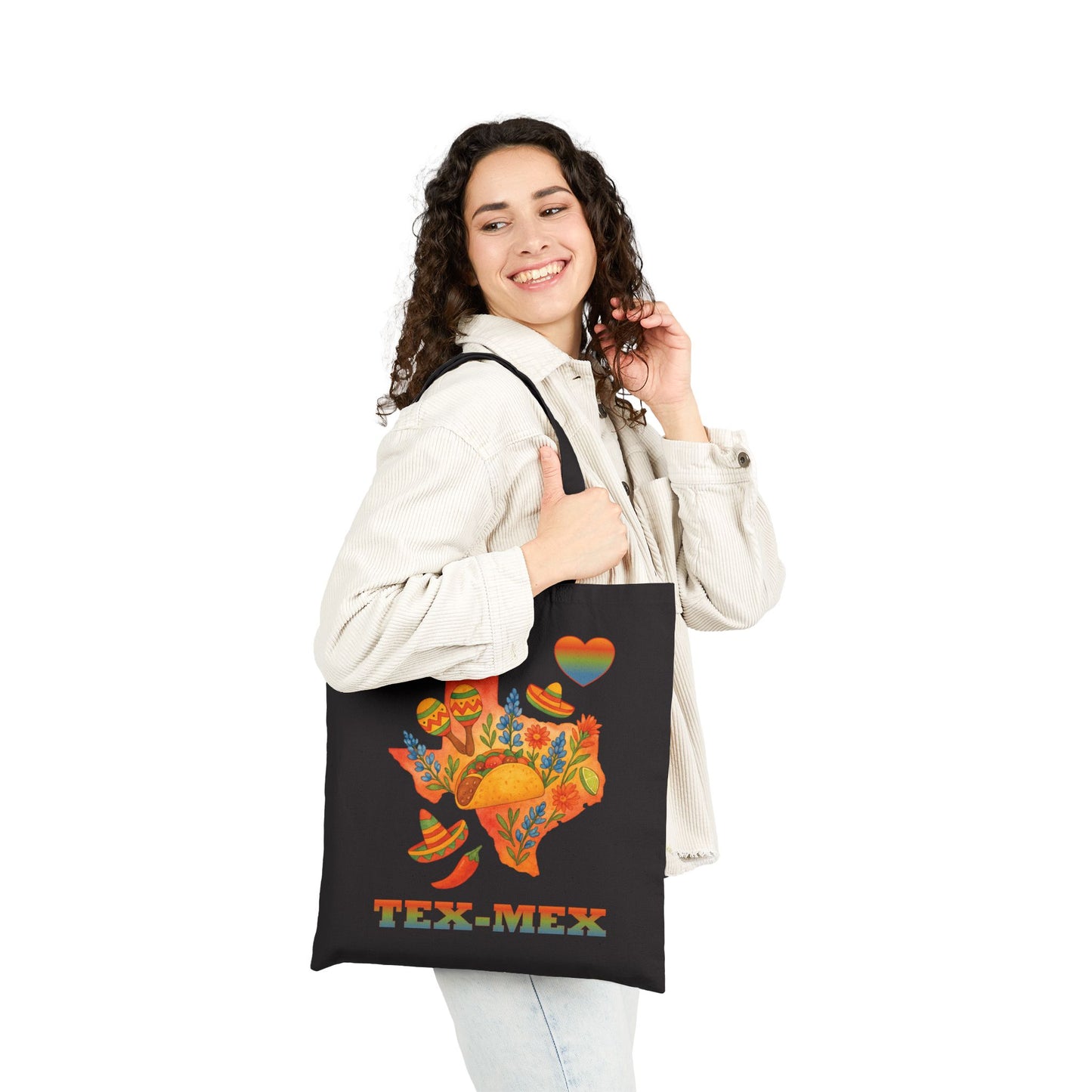 I ❤️ Tex-Mex Canvas Tote Bag