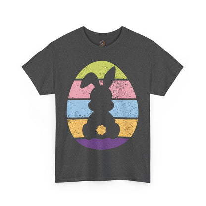Color Band Grunge Bunny T-Shirt – Easter with an Edge