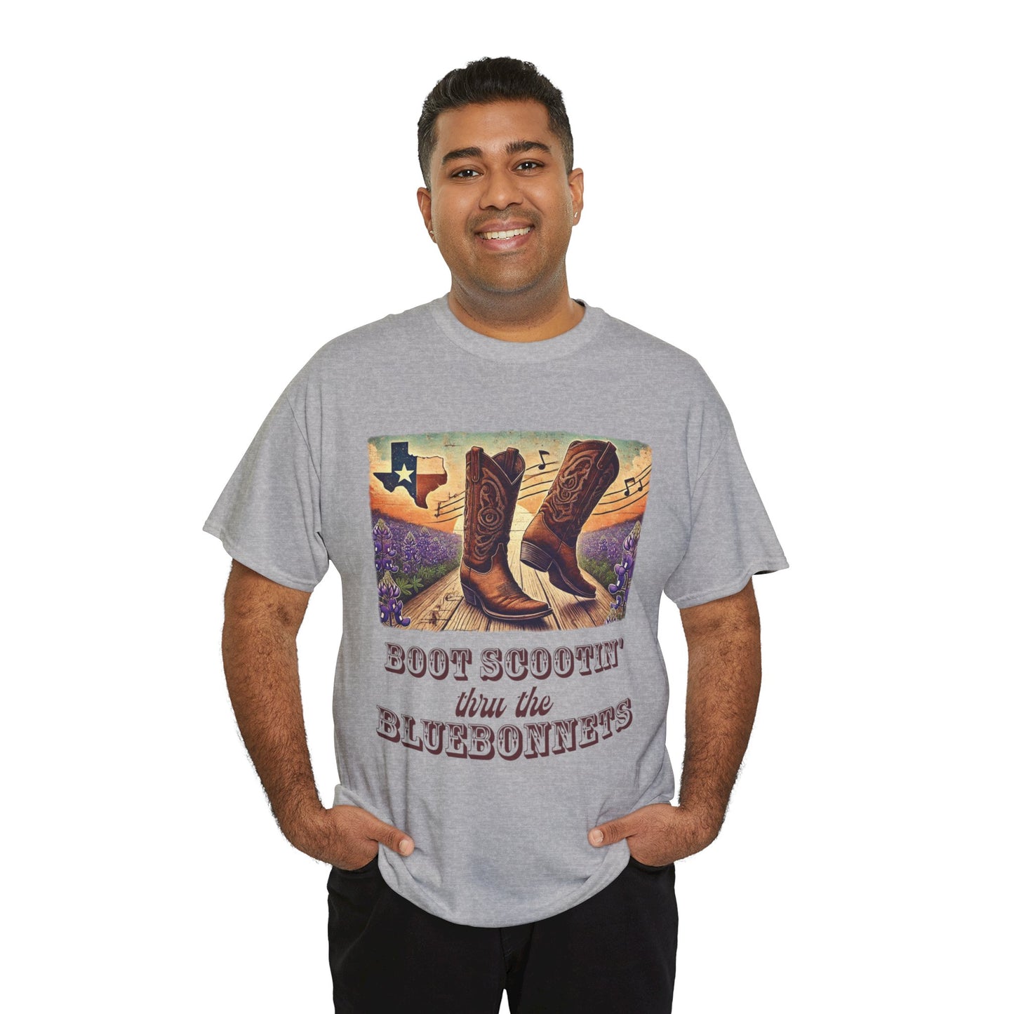 Unisex Tee - Boot Scootin’ Thru the Bluebonnets