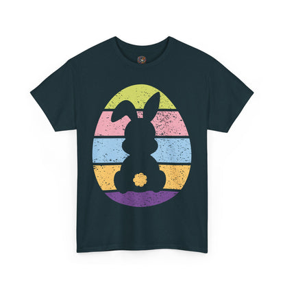 Color Band Grunge Bunny T-Shirt – Easter with an Edge
