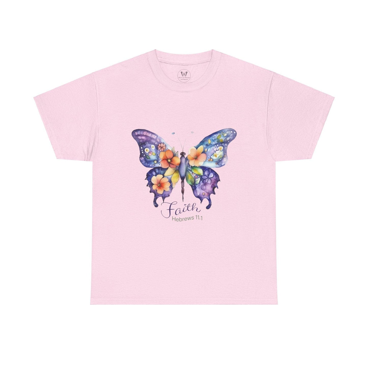 Faith Butterfly Hebrews 11 Tee - Motor Girl Boutique