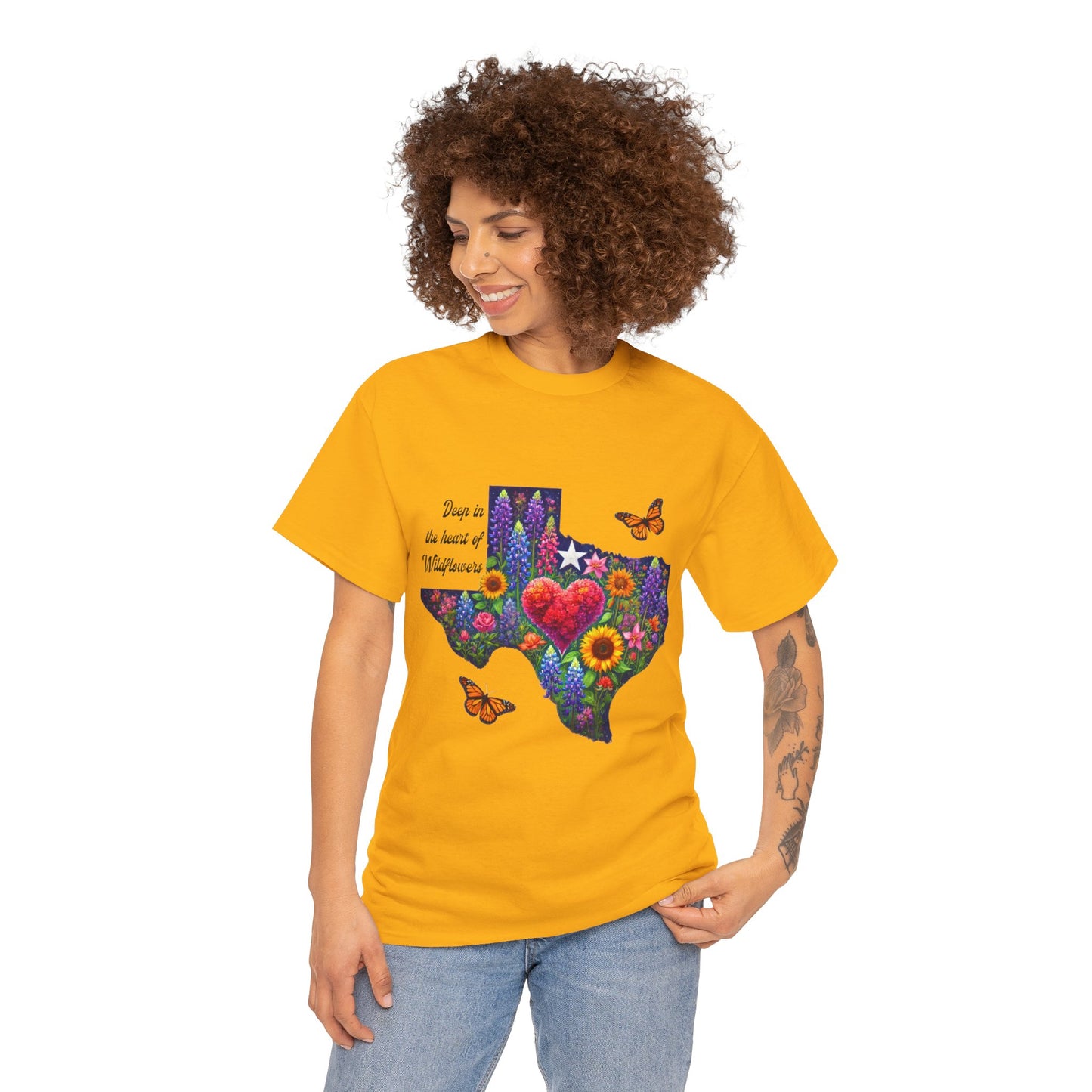 Unisex Tee - Deep in the heart of Wildflowers