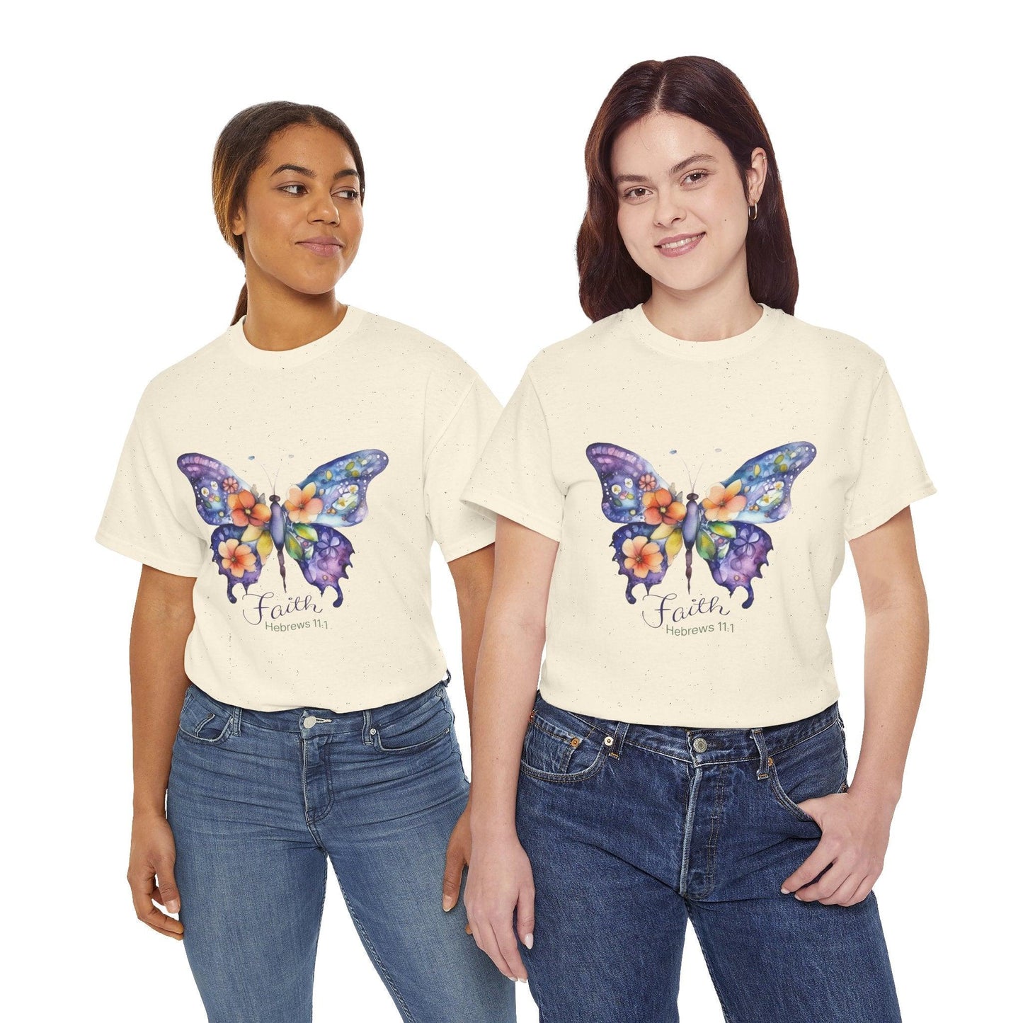 Faith Butterfly Hebrews 11 Tee - Motor Girl Boutique