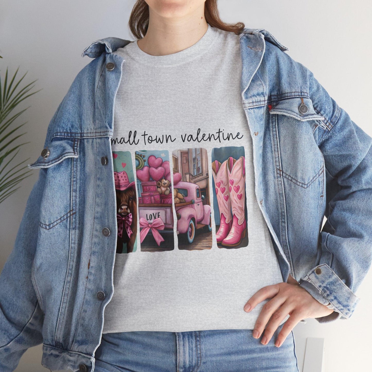 Unisex Tee - Small Town Valentine - Motor Girl Boutique