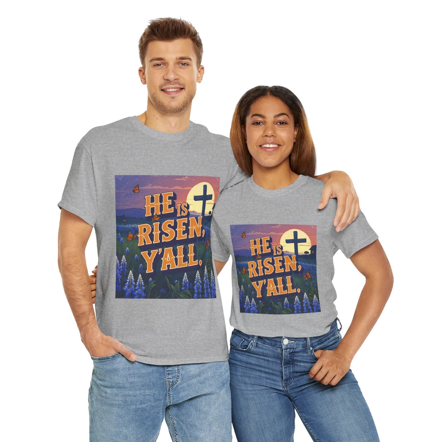 He is Risen, Y’all – Christian Easter T-Shirt