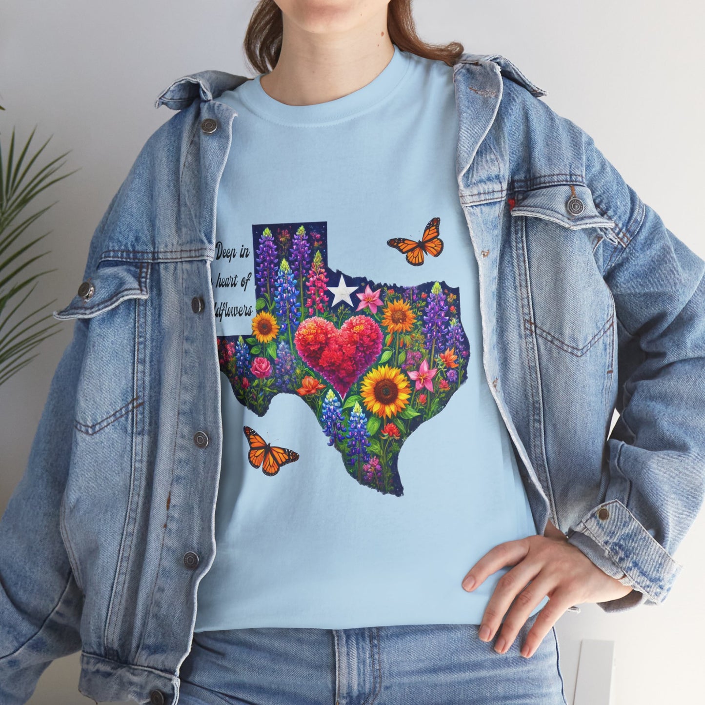Unisex Tee - Deep in the heart of Wildflowers