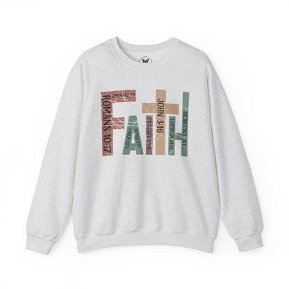Christian Faith Sweats-Bible Verses Unisex Sweatshirt - Motor Girl Boutique