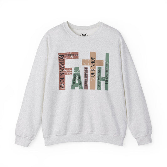 Christian Faith Sweats-Bible Verses Unisex Sweatshirt - Motor Girl Boutique