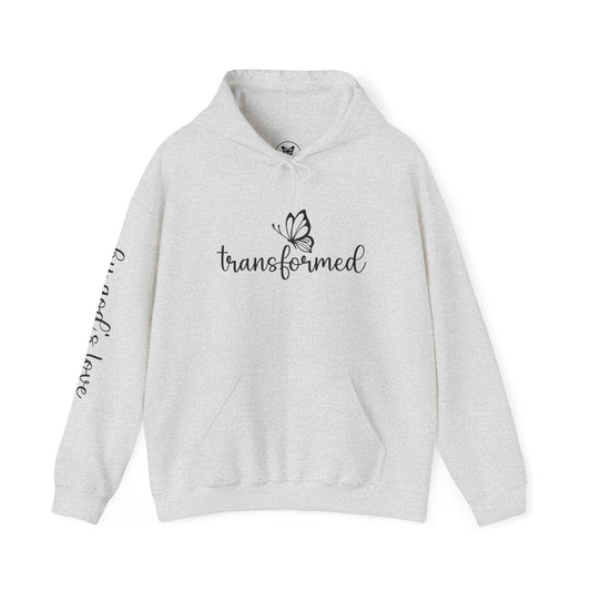 Butterfly Transformed Unisex Hoodie - God's Love Design - Motor Girl Boutique