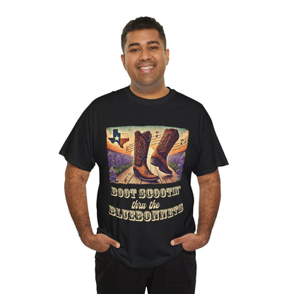 Unisex Tee - Boot Scootin’ Thru the Bluebonnets