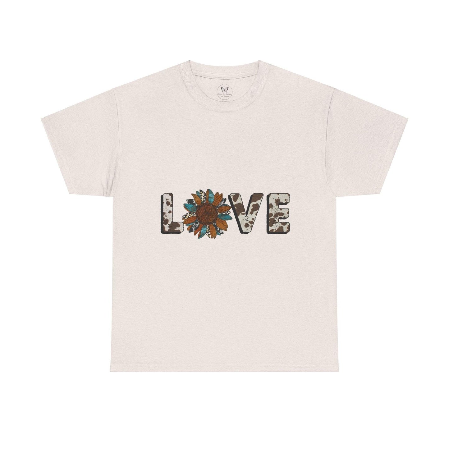 Unisex Tee - Western Sunflower Love - Motor Girl Boutique