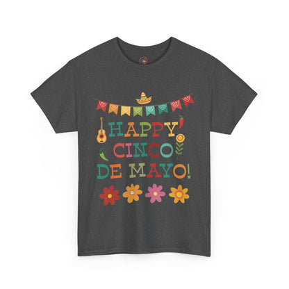 Happy Cinco de Mayo Festive Banner Tee