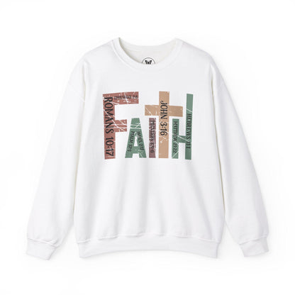 Christian Faith Sweats-Bible Verses Unisex Sweatshirt - Motor Girl Boutique
