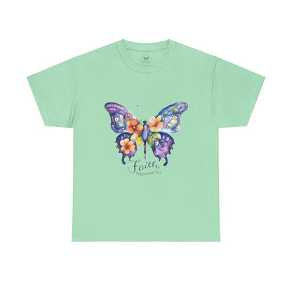 Faith Butterfly Hebrews 11 Tee - Motor Girl Boutique
