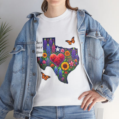 Unisex Tee - Deep in the heart of Wildflowers