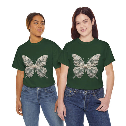 Unisex Tee - Lace Butterfly - Motor Girl Boutique