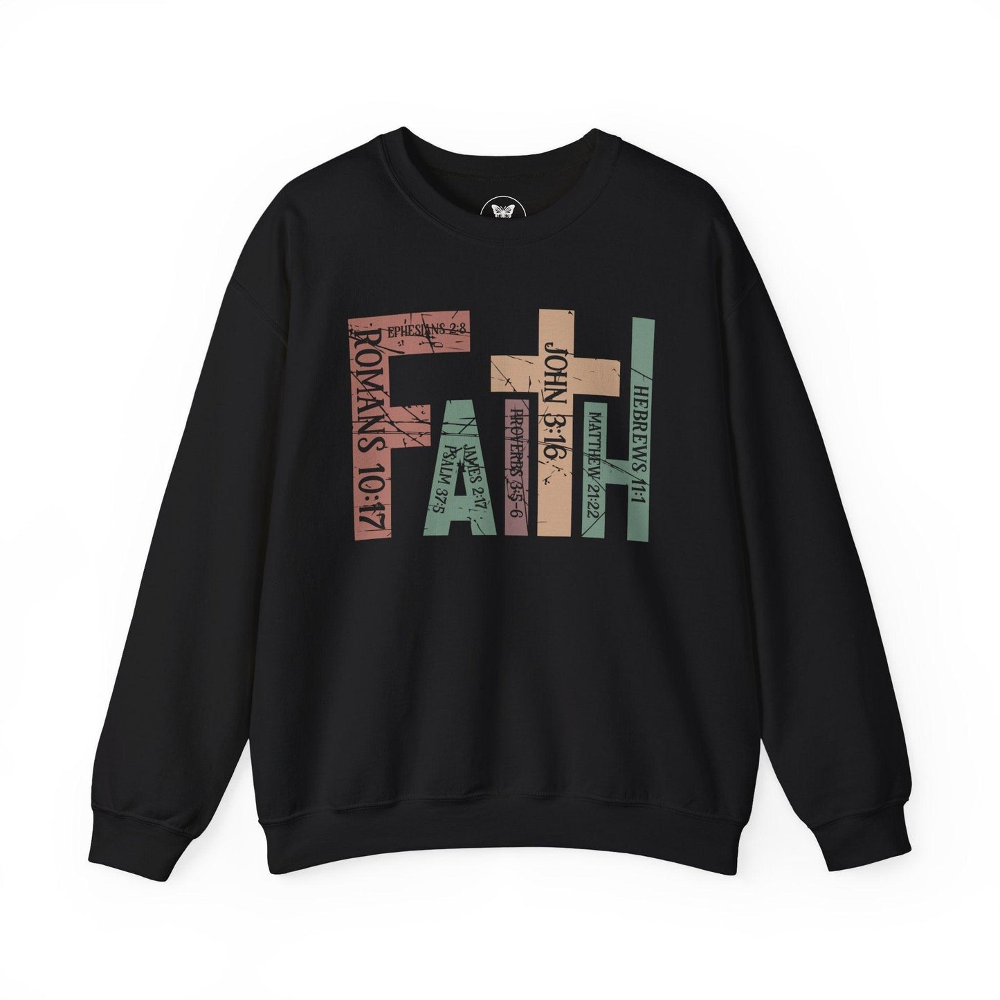 Christian Faith Sweats-Bible Verses Unisex Sweatshirt - Motor Girl Boutique