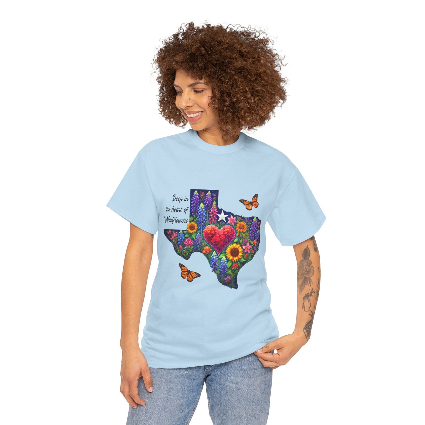 Unisex Tee - Deep in the heart of Wildflowers