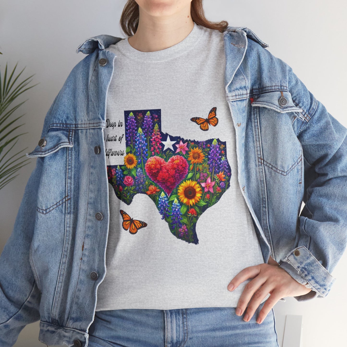 Unisex Tee - Deep in the heart of Wildflowers