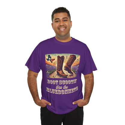 Unisex Tee - Boot Scootin’ Thru the Bluebonnets