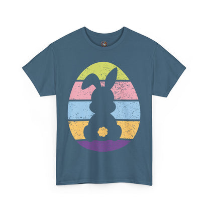 Color Band Grunge Bunny T-Shirt – Easter with an Edge