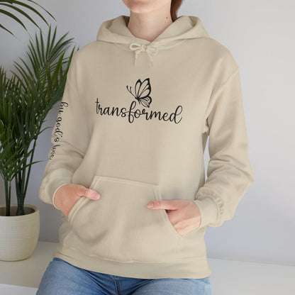 Butterfly Transformed Unisex Hoodie - God's Love Design - Motor Girl Boutique