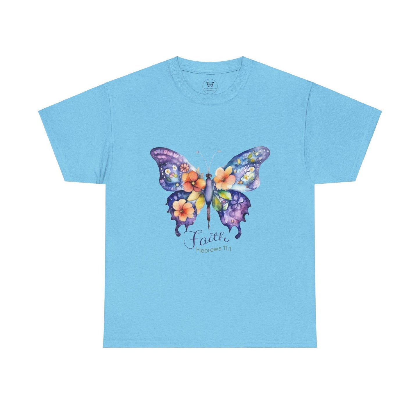 Faith Butterfly Hebrews 11 Tee - Motor Girl Boutique
