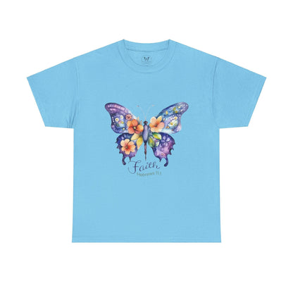Faith Butterfly Hebrews 11 Tee - Motor Girl Boutique