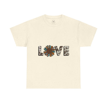 Unisex Tee - Western Sunflower Love - Motor Girl Boutique