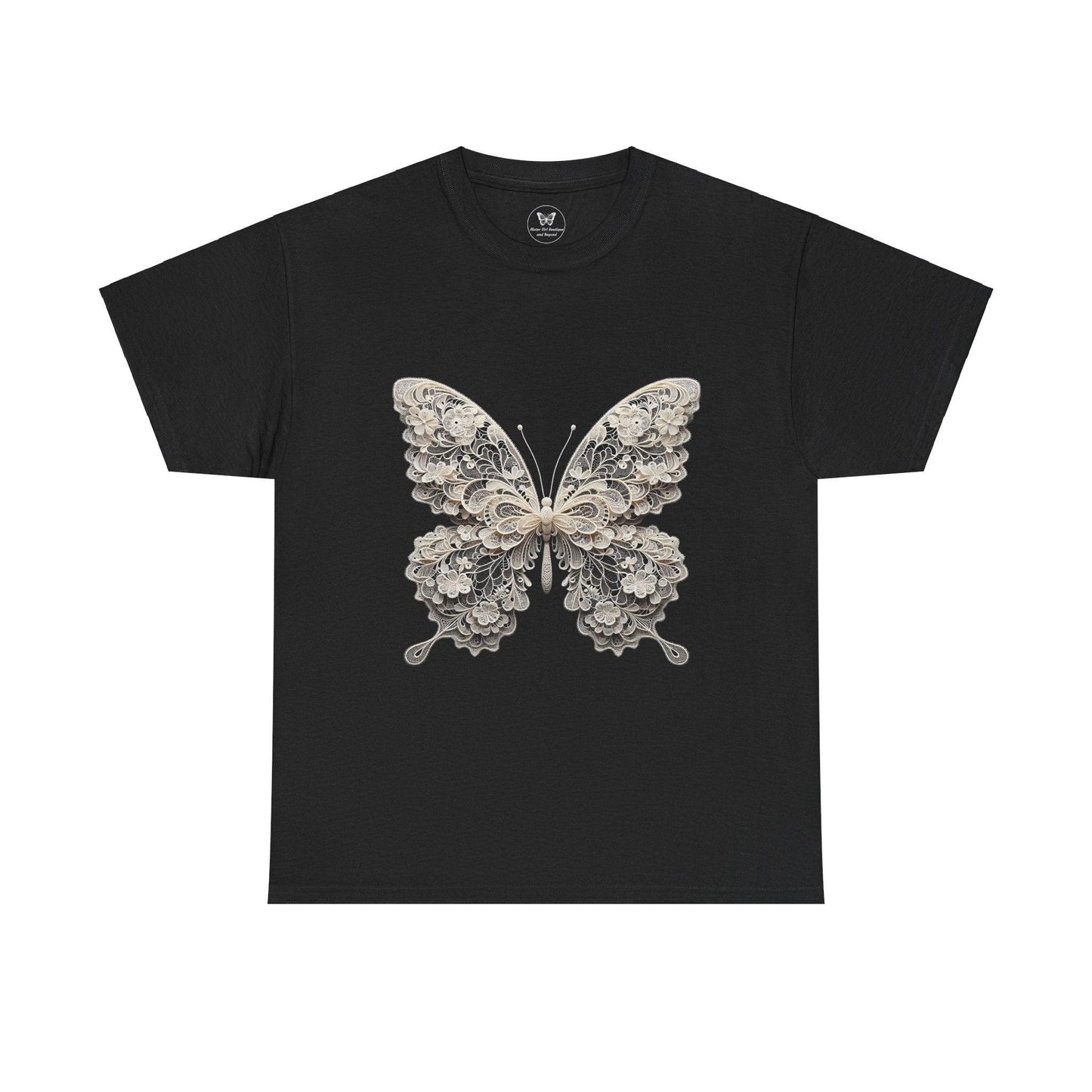 Unisex Tee - Lace Butterfly - Motor Girl Boutique
