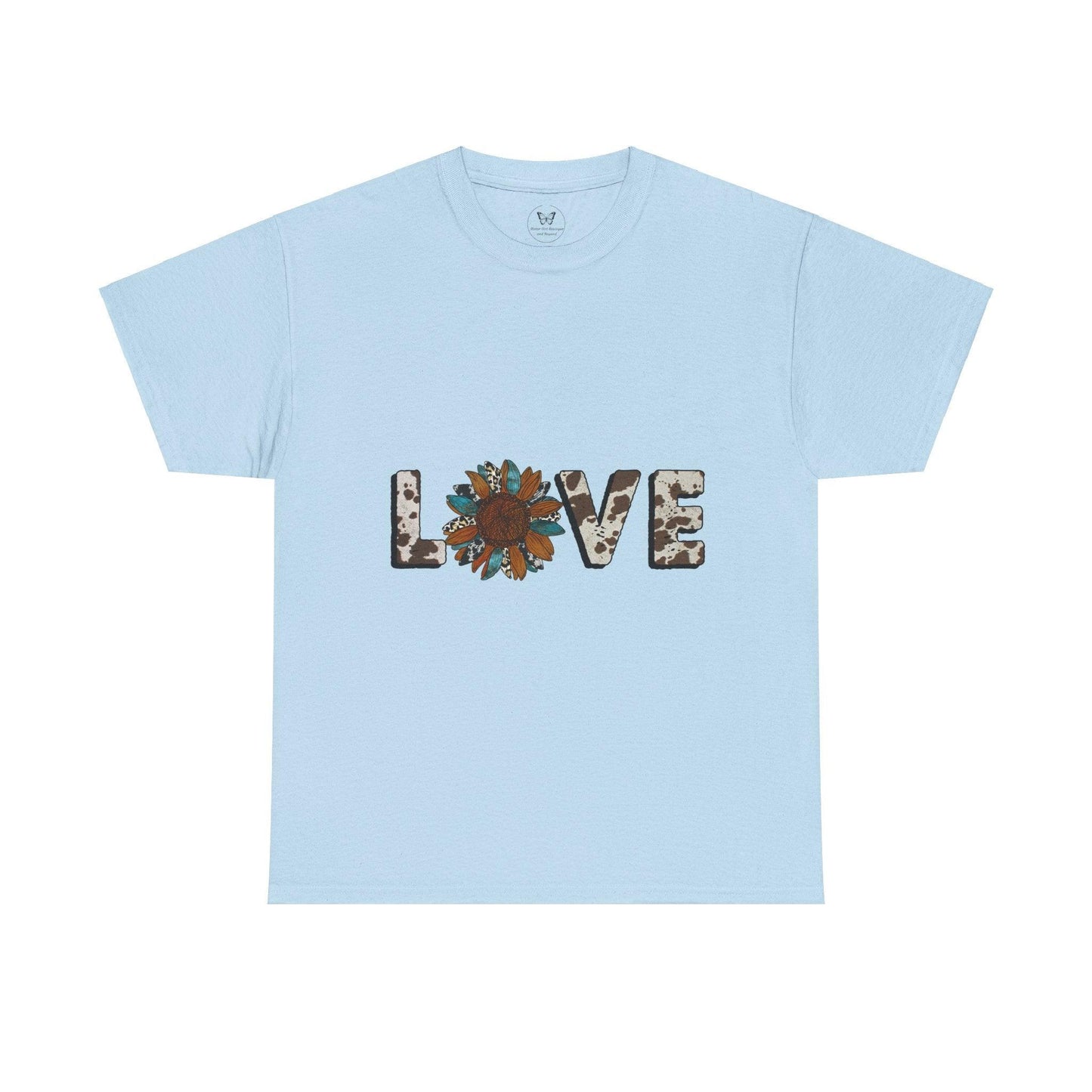 Unisex Tee - Western Sunflower Love - Motor Girl Boutique