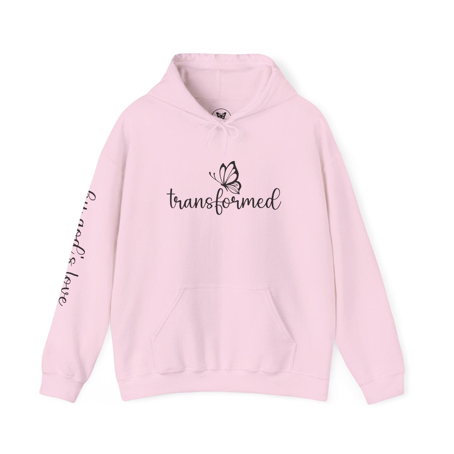 Butterfly Transformed Unisex Hoodie - God's Love Design - Motor Girl Boutique
