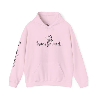 Butterfly Transformed Unisex Hoodie - God's Love Design - Motor Girl Boutique