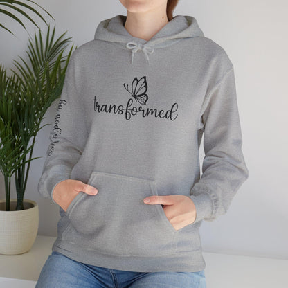 Butterfly Transformed Unisex Hoodie - God's Love Design - Motor Girl Boutique