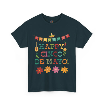 Happy Cinco de Mayo Festive Banner Tee