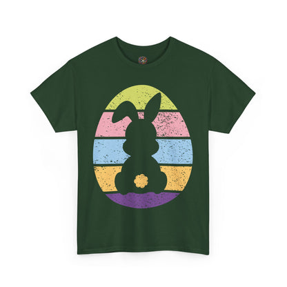 Color Band Grunge Bunny T-Shirt – Easter with an Edge