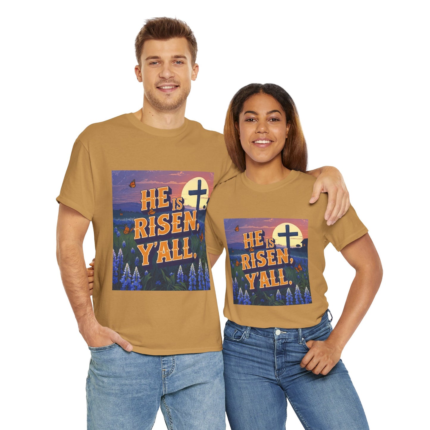 He is Risen, Y’all – Christian Easter T-Shirt