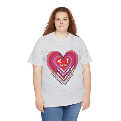 Unisex Tee - Heart Fruits of the Spirit - Motor Girl Boutique